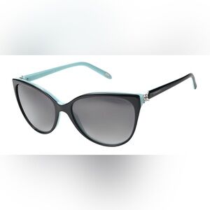 Tiffany & Co. Black and Blue Cat-Eye Sunglasses